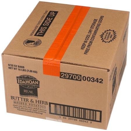 Idahoan Foods Idahoan Foods Butter & Herb Mashed Potato 32 oz., PK8 2970000342